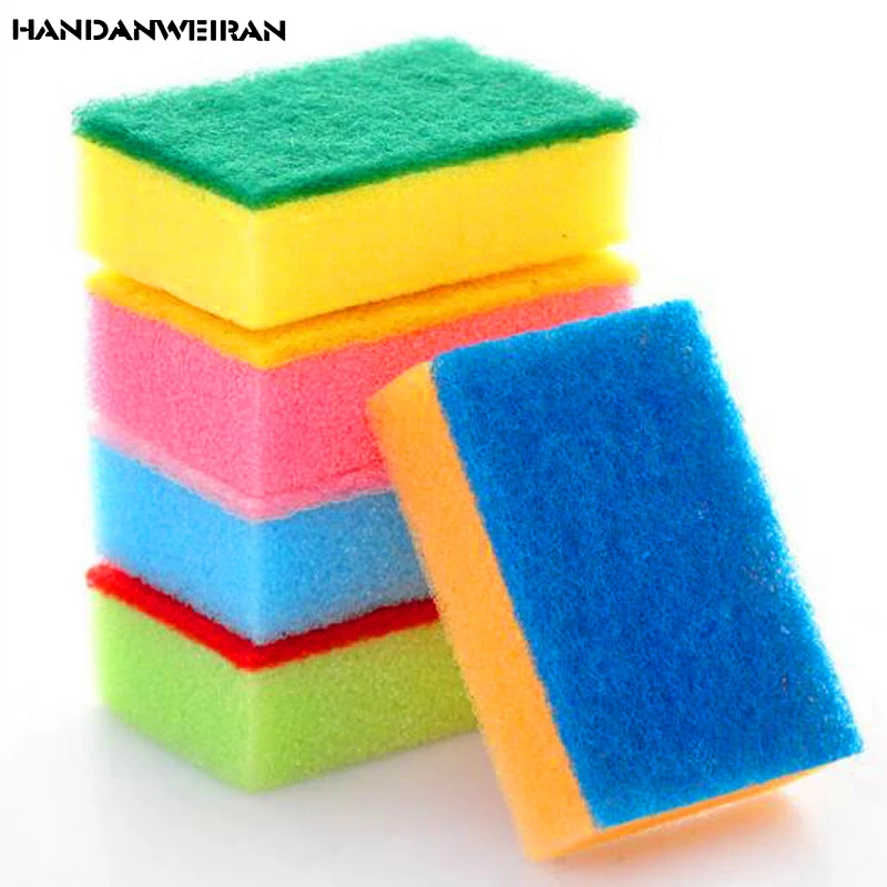 

10pcs melamine high density sponge various colors of magic kitchen clean hands cleaning kitchen bathroom cleaning products