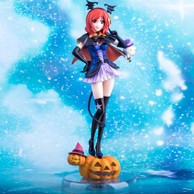 Аниме love live Nishikino Maki Хэллоуин Ver ПВХ экшн фигурка Коллекционная модель Кукла 24