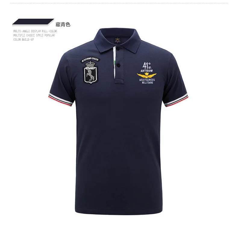 Весна, Новое поступление, Air Force One, мужские рубашки с вышивкой Aeronautica, модная одежда с изображением акулы