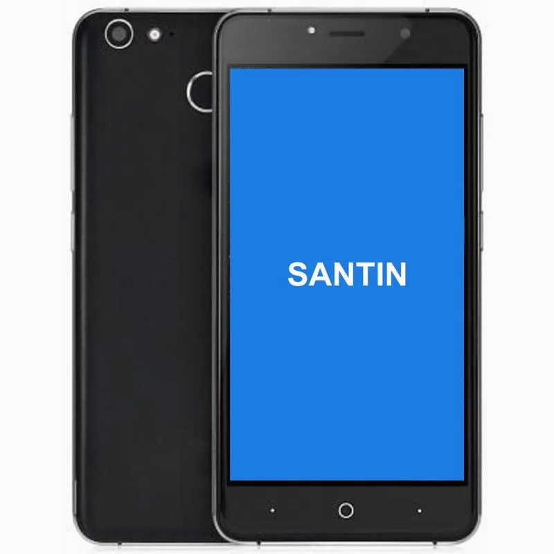 

SANTIN Q3 Fingerprint 5.0'' HD 4G LTE Smartphone Quad Core phone MTK6735 Android 6.0 2GB RAM 16GB ROM Cell phone HT16 C12 X20
