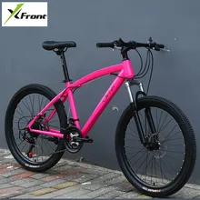 Original X-Front brand 21 24 27 speed 26” color Carbon steel damping mountain downhill bike mtb bicicleta disc brake bicycle