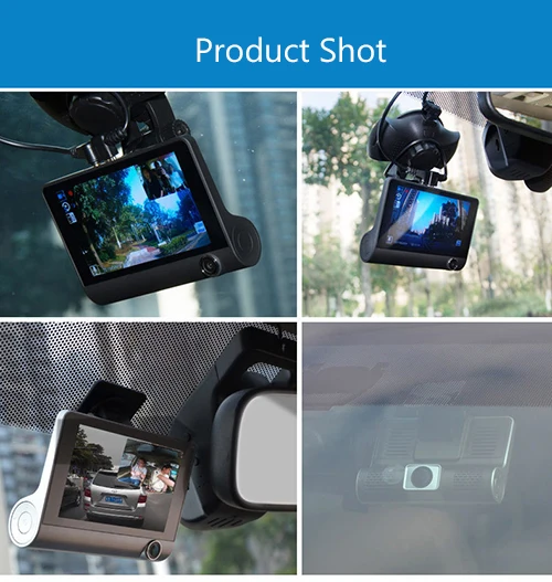 3 cameras car DVR 8