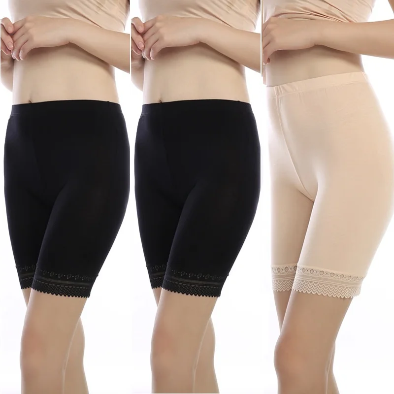 Soft modal material boxer shorts safety pant for women panties big size high waist ladies' underwear 3pcs/lot high waist panties high waist underwear women shorts underwear