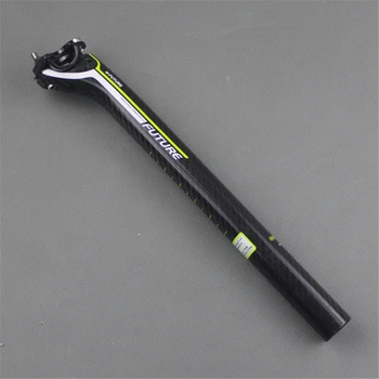 

barnd 12K 3 color seatpost Double nail seatpost full carbon 3k seat post road bike mountain bike cycling parts green