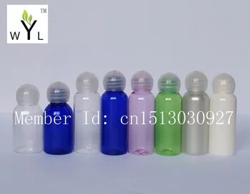 

30ML travel PET plastic bottles,sample containers for cosmetic packaging ,hotel sample empty refillable bottle WYL