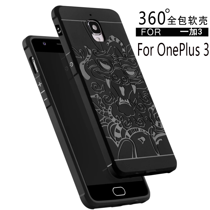

Luxury phone case For OnePlus 3 3t High quality silicone hard Protective back cover for oneplus3 one plus 3 phone shell housing