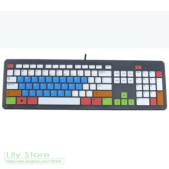 

For Dell KB113T KB113P 3847 3647 desktop computer All-in-one PC keyboard cover protector wired desktop computer film