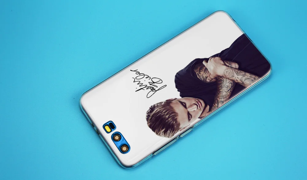 KMUYSL Justin Bieber daddy TPU Transparent Soft Case Cover for Huawei Honor 9 8 Lite 7X 6A 6X 6C Pro 10