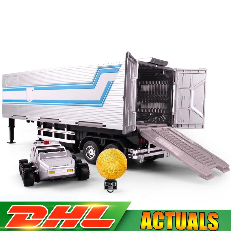 

Wei Jiang Transformation OP Mpp10 Mp01 Commander Orignal Transparent Dark Black Trailer Oversize Container Figure Robot Toys