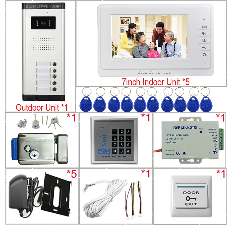 520-V70H-5V5+26门禁系统 包装