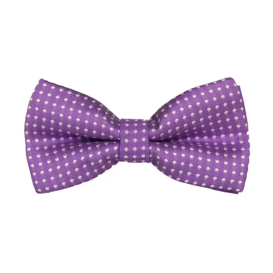 Chamsgend Hot Sell Children Boy Polka Dot Bow Ties Formal Dress Accessories Drop Shipping - Цвет: h