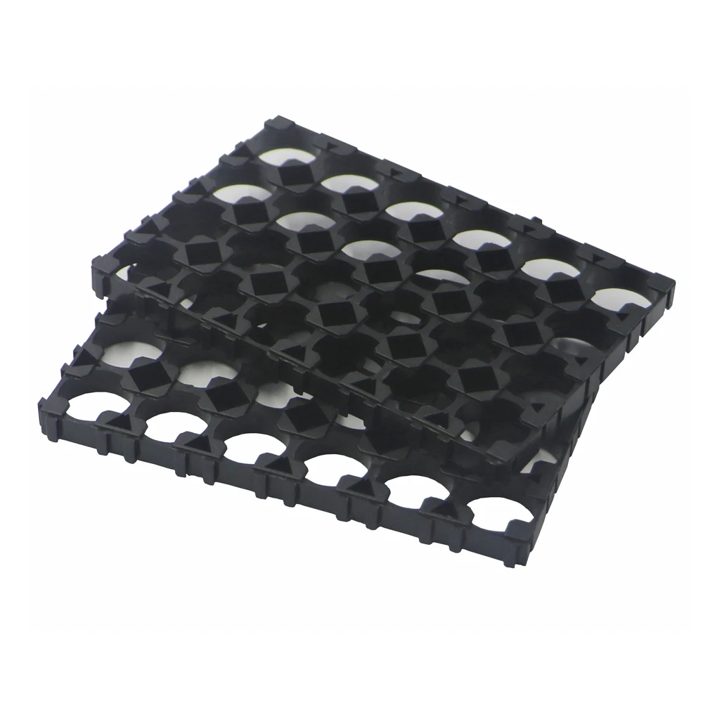 

10Pcs/lot 18650 battery holder Cylindrical cell 4*6 plastic holder 18650 lithium ion battery bracket plastic case Combinable