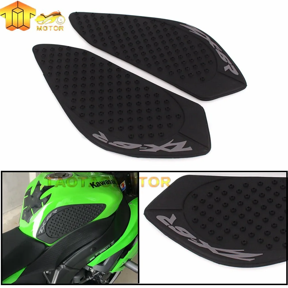 Наклейка на бак для Kawasaki ZX6R ZX 6R 2009-2015 2014 противоскользящая | Автомобили и