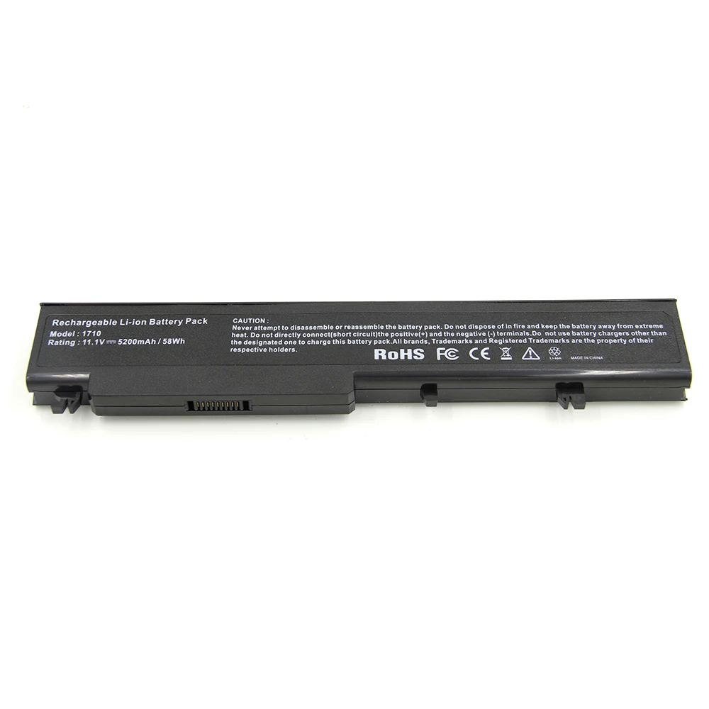 5200mAh для Аккумулятор ноутбука Dell Vostro 1710 1710N 1720N V1710 V1720 1720 Y029C T118C P722C 451 10612 312 0740 Y028C