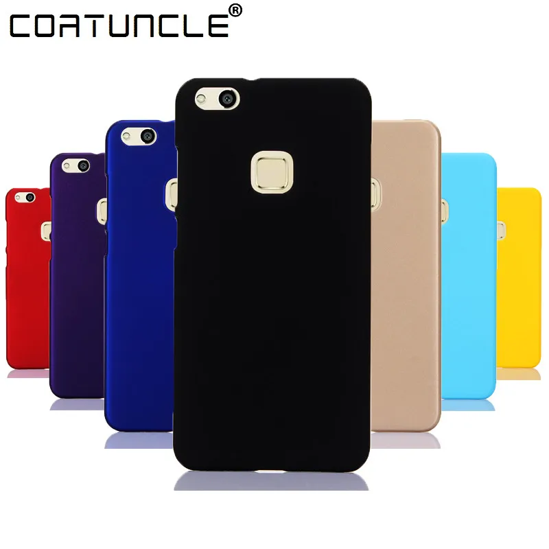 

Phone Cases Huawei P10 Lite Case, 360 Matte Hard plastic PC Candy Color Back Cover For Fundas Huawei P9 P10 Lite Plus Case