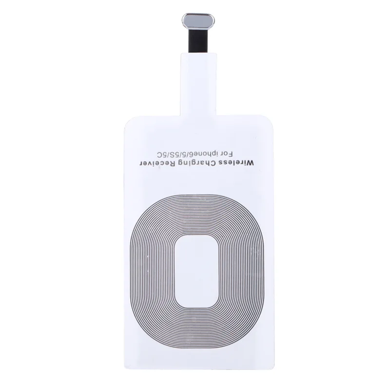 GEUMXL ультратонкий отличный Qi беспроводной приемник зарядного устройства для iphone 5 5C 5S 6 6s plus i5 i6 apple ipad беспроводное зарядное устройство