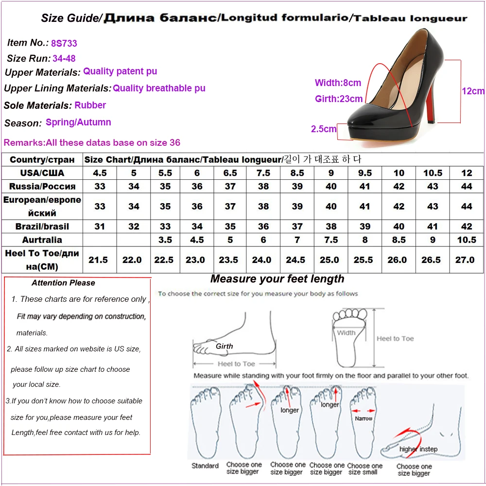 Alionashoo/туфли-лодочки на платформе; женская пикантная обувь на очень высоких каблуках; Свадебная обувь на шпильке красного цвета; женская свадебная обувь для вечеринки размера плюс 34-48