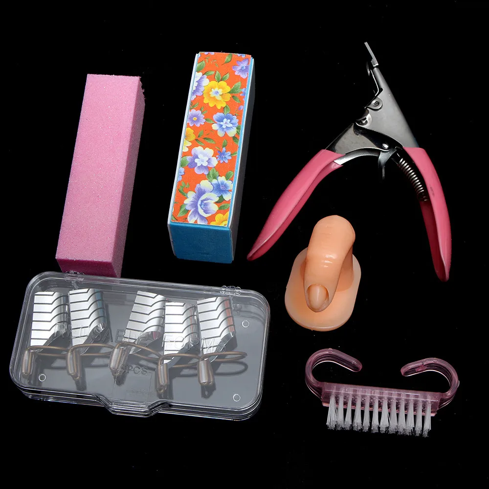 Модный акриловый порошок украшения для ногтей комплект для кисточек омолаживающее Масло для кутикулы ручка инструменты Maquiagem Прямая