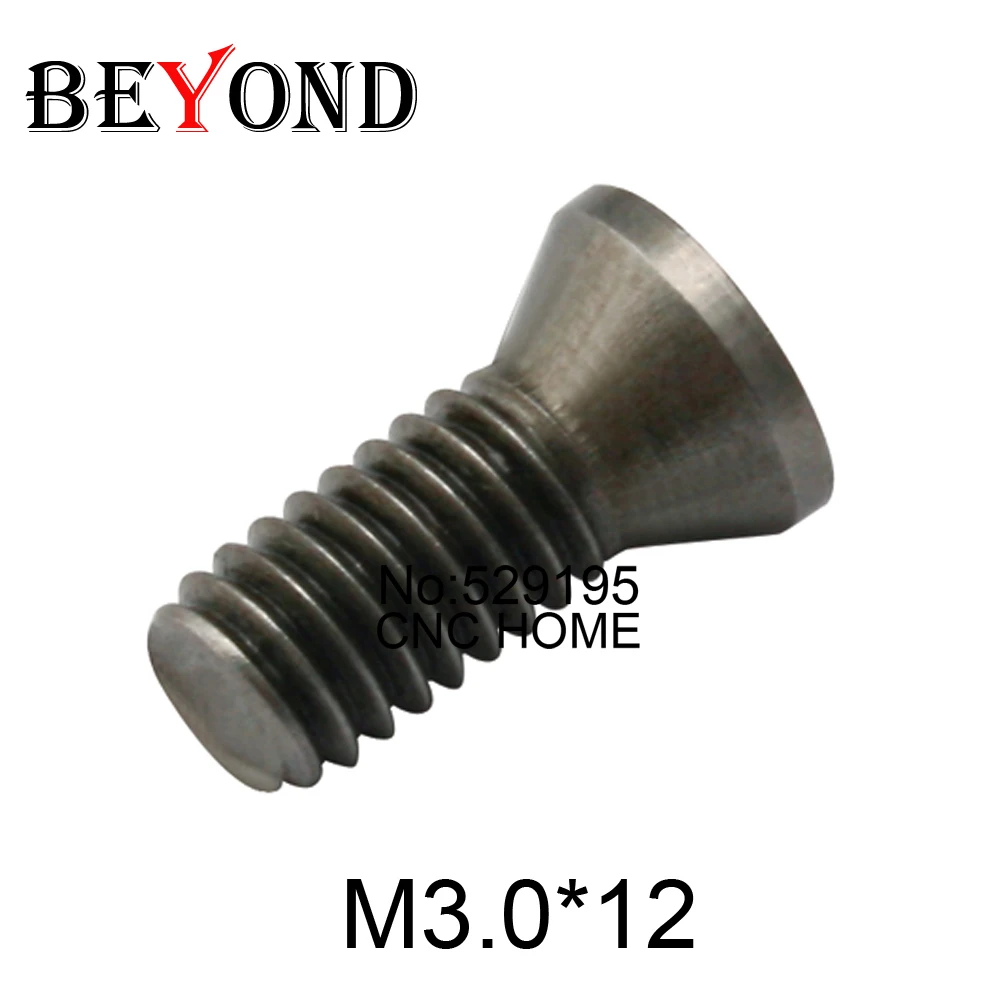 

20pcs M3.0*12mm Insert Torx Screw for Replaces Carbide Inserts CNC Lathe Tool lathe accessories