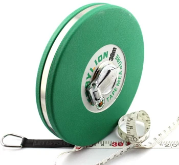 

30M Glass Fiber Leather Tape ABS Plastic Tape Measure Measuring & Gauging Hand Tool