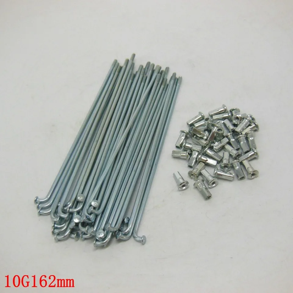 Electric bicycle 10G Diameter3.0mm Length 97-234mm spokes nipples 37pcs//lot