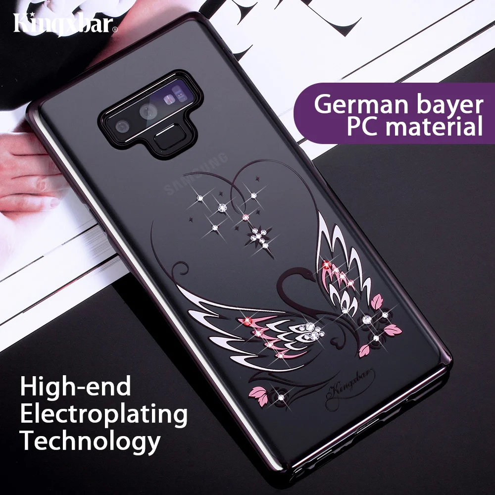 KINGXBAR Case for Samsung Galaxy Note 9 Case Crystal from Swarovski Cover for Samsung Galaxy Note 9 Cover Luxury Transparent     (3)