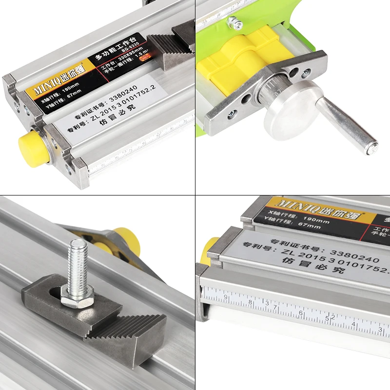 CNC Mini Multifunctional Cross Working Table 6330 Milling Machine Workbench Adjustment Coordinate Worktable Tool