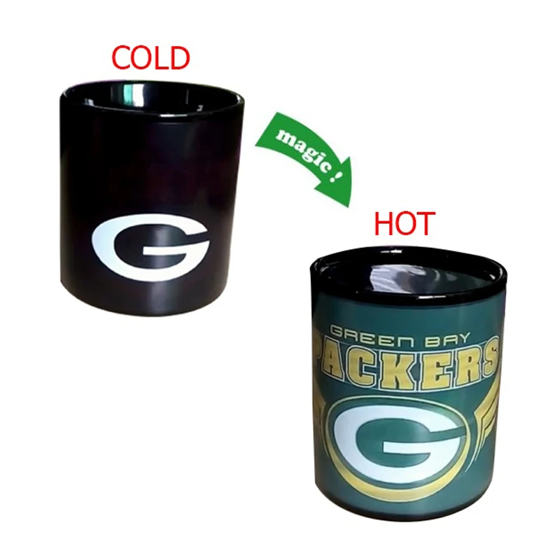 Green Bay Packers Color Changing Mug Green Bay Packers Color Changing Mug