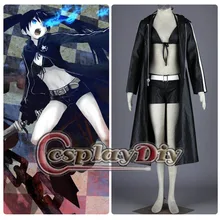 Envío de La Venta Caliente Por Encargo de Negro Rock Shooter Cosplay