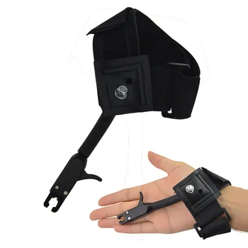

1pc Bow Release Compound Bow Release Caliper Aid Strap Shooting Fit Right And Left Hand