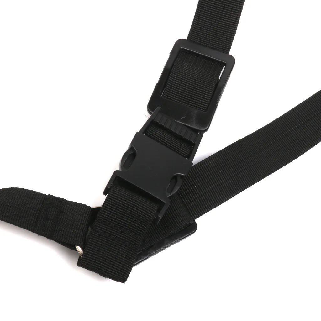 Adjustable Nylon Tenor Baritone Sax Saxophone Harness Shoulder Strap  For Universal Saxophones Black