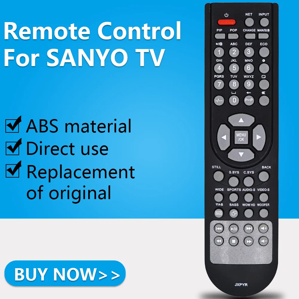 ZF для SANYO TV с дистанционным управлением Женская/32/42CA50 LCD-26 LCD-26CA50 32CA760 CE710 |