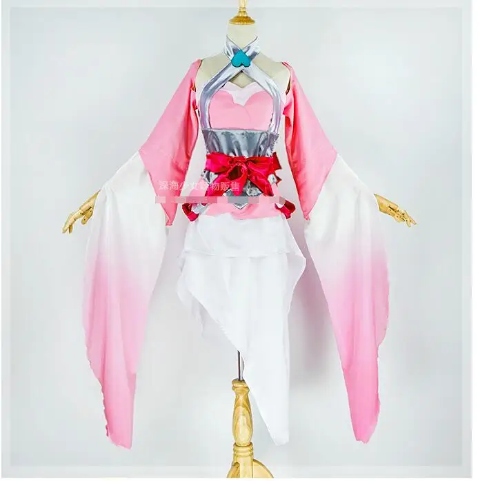 

Janna Cosplay LOL Janna cosplay costume Fury of the storm Janna new skin Jade sword legend cosplay costume janna dress customize