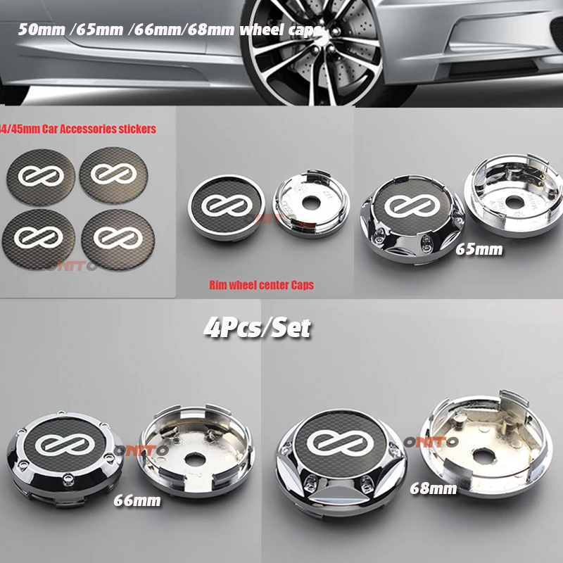 

Car-styling 45/50/65/66/68mm Enkei Emblem Car Wheel Center Caps For Ibiza Exeo Toledo Auto Rim Hub Cap Cover Accessories decals