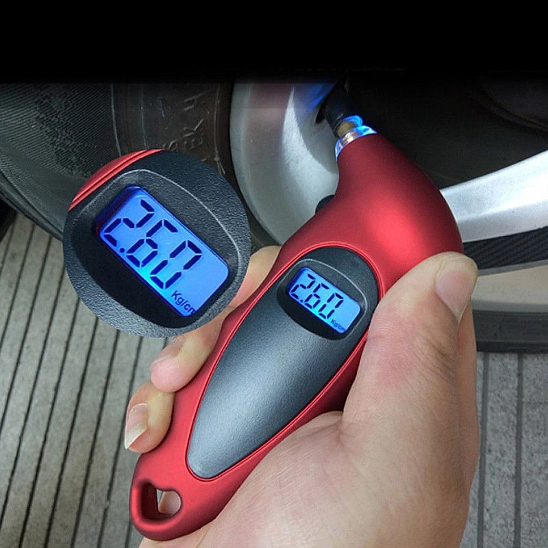 150 PSI Высокая точность автомобилей Подсветка метр детектор монитор шин манометр