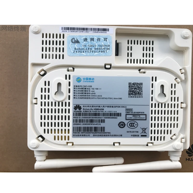 30 шт. Хуа Вэй HS8545M GPON ONU with1GE+ 3FE 1 горшки Wi Fi HG8545M Похожие Как ONT HG8546M английская прошивка