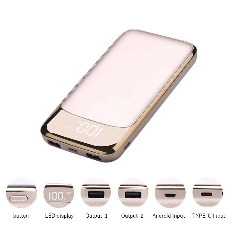 20000mAh 18650 Power Bank External Battery Portable Mobile Phone Charger Universal Dual USB Powerbank for Mobile Phones Tablets 20000mAh 18650 Power Bank External Battery Portable Mobile Phone Charger Universal Dual USB Powerbank for Mobile Phones Tablets