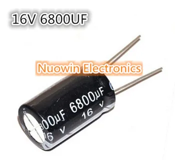 

20pcs 6800UF 16V Electrolytic Capacitor 16V 6800UF Aluminum Electrolytic Capacitor 16X25mm