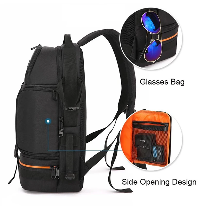  Camera Bag Outdoor Travel SLR Photo Backpack Waterproof Oxford Cloth Cameras Shoulder Bag for Canon - 33006530942