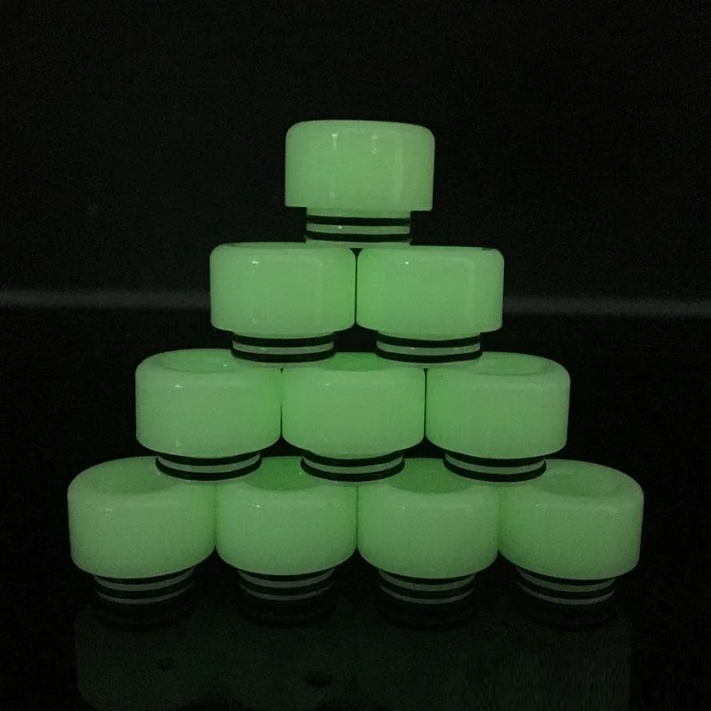 

Yunkang Electronic Cigarette Atomizer Drip Tip Luminous Drip Tip 510 Thread 810 Thread Vape Mouthpiece e cigarette accessory