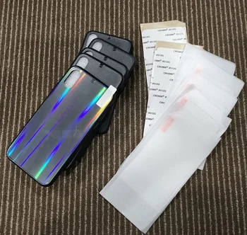 

10 pcs A Lot UV Printer Customize Printing Blank Glass Cover Case For iPhone X Xs Xs Max 10 6 6s 7 8 / Plus With Laser Effect