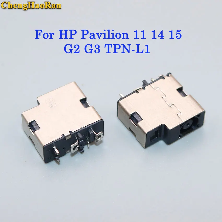

ChengHaoRan 1PCS DC Jack Power Socket Charging Connector Port For HP Pavilion 11 14 15 envy 15 17 17-e TPN-Q1 TPN-L1 245 G2 G3