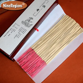 

200sticks quality natural chinese HaiNan oud stick incense bulk pray buddha incenseo oudh bamboo joss-stick gift box packing
