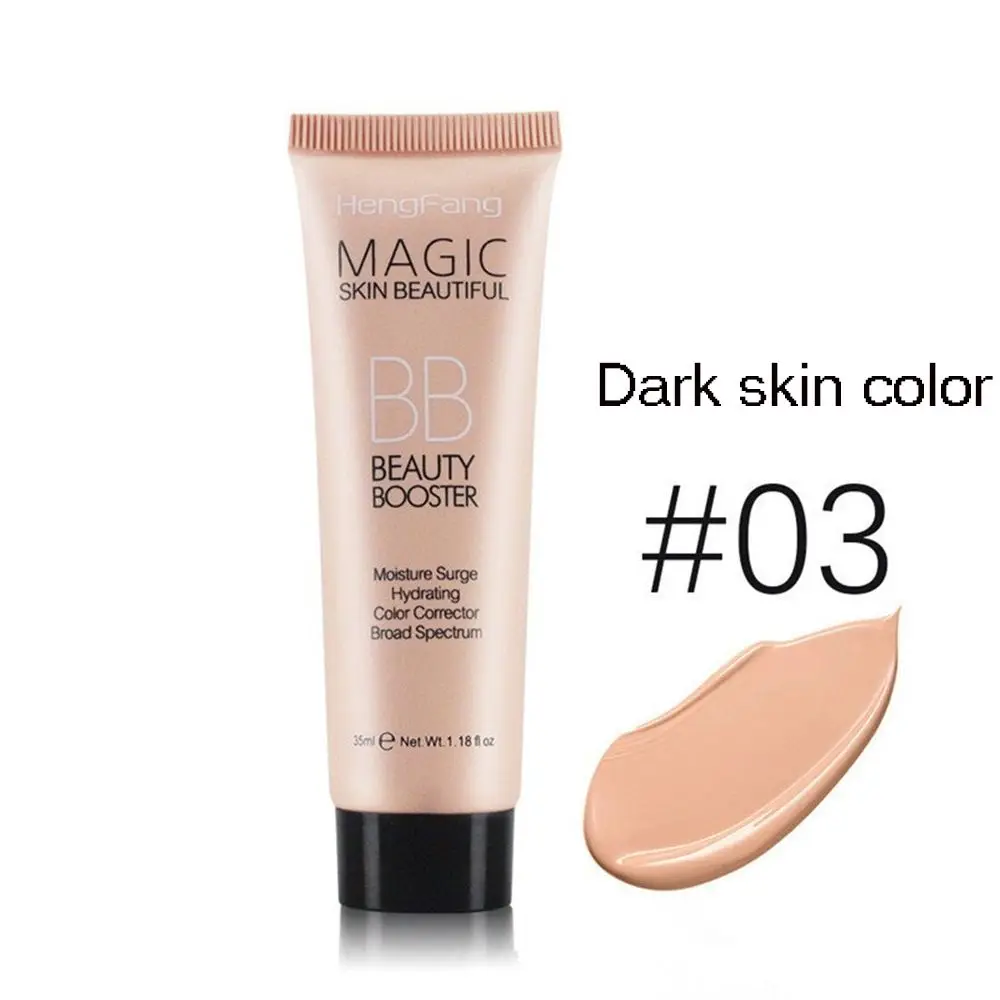 Осветляющий базовый набор для макияжа отбеливающий питательный основа BB крем высокой четкости сглаживание лица солнцезащитный крем корейская косметика - Цвет: 03
