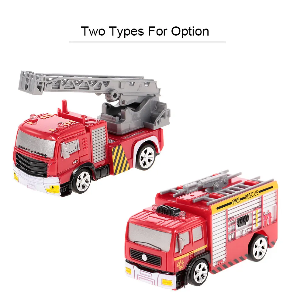 3pcs Tankwagen Feuerwehrauto Ladder Truck 1:64 Modellauto Spielzeug Kinder