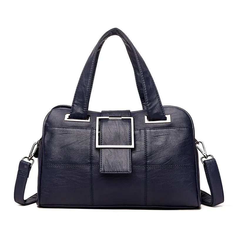 

Chu JJ Women's Genuine Leather Handbags Luxury Leather Women Tote Bags Women Messenger Bags Shoulder Bag Ladies Patchwork Bag