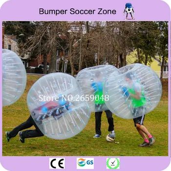 

Free Shipping 1.5m Inflatable Bubble Soccer Ball Zorb Ball Plastic Balls Air Football Giant Inflatables Rubble Ball