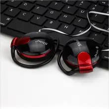 ShiniQ140 Envío Gratis Auriculares 3.5mm Gancho para la oreja los Auriculares Para El Reproductor de Mp3 Teléfono Móvil Ordenador Auriculares Al Por Mayor
