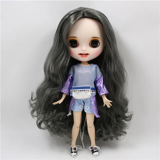 ICY factory шарнирная кукла blyth toy индивидуальные лицо с зубами белая кожа сустава тела пользовательские куклы 30 см - Цвет: doll clothes shoes