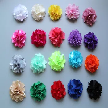 

Hot Sale kids girls Lace Satin Fabric Flowers For Hair Band Kids Hair Accessory 600pcs/lot Free Shipping